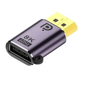 DisplayPort 1.4 Adapter DisplayPort DP Male to DP Femlae 8K 60hz Adapter DisplayPort 1.4 Adapter DisplayPort DP Male to DP Femlae 8K 60hz Adapter