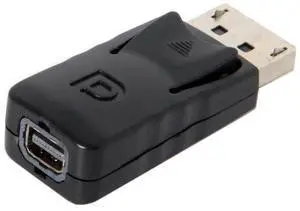 Standard DisplayPort Male to Mini DP DisplayPort Female Adapter for Displays PC Laptops Monitors Standard DisplayPort Male to Mini DP DisplayPort Female Adapter for Displays PC Laptops Monitors