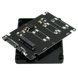 Mini SATA mSATA SSD to 2.5" SATA Hard Disk Enclosure Case Converter Adapter Mini SATA mSATA SSD to 2.5" SATA Hard Disk Enclosure Case Converter Adapter