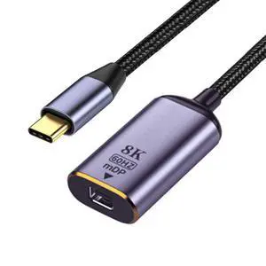 CY USB C to Mini Displayport Adapter,USB4 Type C Source to Mini DP Displayport Female Cable Display 8K 60HZ UHD 4K Monitor Displays Adapter CY USB C to Mini Displayport Adapter,USB4 Type C Source to Mini DP Displayport Female Cable Display 8K 60HZ UHD 4K Monitor Displays Adapter