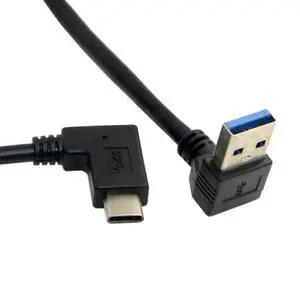 Reversible USB 3.1 Type C USB-C Angled to 90 Degree Down Angled A Male Data Cable for Tablet Mobile Phone 30cm Type-01 Reversible USB 3.1 Type C USB-C Angled to 90 Degree Down Angled A Male Data Cable for Tablet Mobile Phone 30cm Type-01