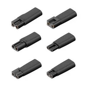 USB C to DC 5V 2Pin 1.8mm 2.35mm Power Charge Adapter for Electric Hair Clipper Beard Trimmers Shavers Beauty Instruments 6Pcs/Set USB C to DC 5V 2Pin 1.8mm 2.35mm Power Charge Adapter for Electric Hair Clipper Beard Trimmers Shavers Beauty Instruments 6Pcs/Set