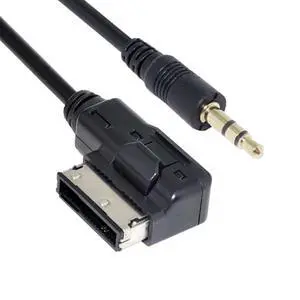 AMI to 3.5mm Jack Adapter,AMI MDI to 3.5mm Audio Aux Cable Compatible with Benz Music Interface 4.27FT/1.3M AMI to 3.5mm Jack Adapter,AMI MDI to 3.5mm Audio Aux Cable Compatible with Benz Music Interface 4.27FT/1.3M