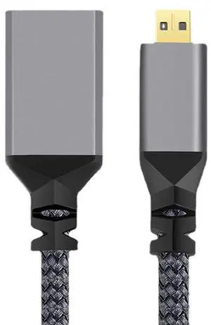 CY Micro HDMI to HDMI Cable,Micro HDMI 1.4 Male to HDMI Female 4K Extension Cable for DV MP4 Camera DC Laptop CY Micro HDMI to HDMI Cable,Micro HDMI 1.4 Male to HDMI Female 4K Extension Cable for DV MP4 Camera DC Laptop
