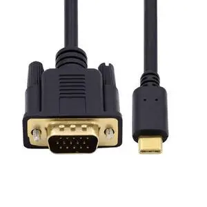 USB C to VGA Cable,USB 3.1 Type C Source to VGA RGB 1080P 60hz Displays Monitor Cable for Laptop 1.8m USB C to VGA Cable,USB 3.1 Type C Source to VGA RGB 1080P 60hz Displays Monitor Cable for Laptop 1.8m