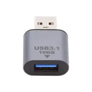 USB 3.1 Gen 2 Adapter,USB Female to USB Female 10Gbps Data Transfer 5V3A Fast Charging Aluminum Alloy Converter Adapter for Headphones/Disk/Phone USB 3.1 Gen 2 Adapter,USB Female to USB Female 10Gbps Data Transfer 5V3A Fast Charging Aluminum Alloy Converter Adapter for Headphones/Disk/Phone