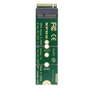 M.2 NGFF PCIe A+E/E Key Wireless to M.2 NVME M Key Adapter Card for SSD to Wireless Interface Adapter Card M.2 NGFF PCIe A+E/E Key Wireless to M.2 NVME M Key Adapter Card for SSD to Wireless Interface Adapter Card