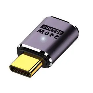 USB C Connector,USB4 Type C Male to Female 240W Power 40Gbps Data 8K Video Adapter for NS Phone Laptop USB C Connector,USB4 Type C Male to Female 240W Power 40Gbps Data 8K Video Adapter for NS Phone Laptop