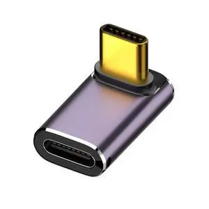 USB C Connector,USB4 Type C Male to Female 240W Power 40Gbps Data 8K Video Adapter UP Angled for NS Phone Laptop USB C Connector,USB4 Type C Male to Female 240W Power 40Gbps Data 8K Video Adapter UP Angled for NS Phone Laptop