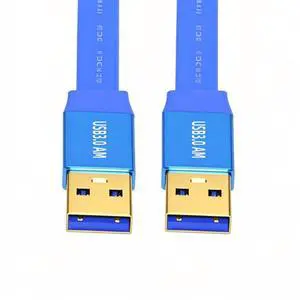 USB 3.0 Flat Cable,USB 3.0 Male to Male Data Extension Cable 3.28FT/1.0M USB 3.0 Flat Cable,USB 3.0 Male to Male Data Extension Cable 3.28FT/1.0M