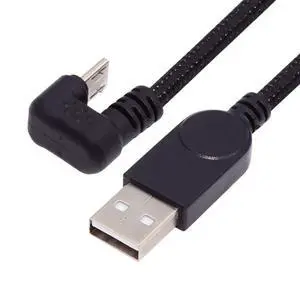 USB to Micro USB Cable,USB 2.0 Male to Micro USB 5Pin Male 180 Degree U Shape Angled Charge Data Transfer Extension Cable 1.5M USB to Micro USB Cable,USB 2.0 Male to Micro USB 5Pin Male 180 Degree U Shape Angled Charge Data Transfer Extension Cable 1.5M