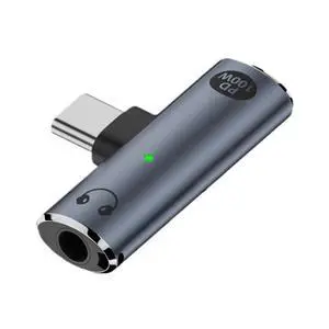 2 in 1 USB C to Audio and Charger Adapter,USB C to 3.5mm Headphone Jack and PD 100W Fast Charging Support Charge & Music at Same time 2 in 1 USB C to Audio and Charger Adapter,USB C to 3.5mm Headphone Jack and PD 100W Fast Charging Support Charge & Music at Same time