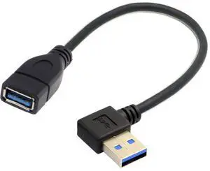 USB 3.0 Extension Cable,USB 3.0 Type A Male Right Angle 90 Degree to Female Extension Data Cable USB 3.0 Extension Cable,USB 3.0 Type A Male Right Angle 90 Degree to Female Extension Data Cable