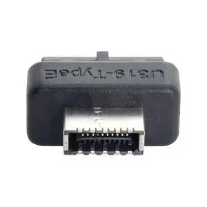 Overmold Motherboard USB 3.0 19/20Pin to USB 3.1 Type-E Front Panel Socket Extension Adapter Overmold Motherboard USB 3.0 19/20Pin to USB 3.1 Type-E Front Panel Socket Extension Adapter