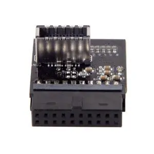 Motherboard 19/20Pin to USB 3.1 Type E Front Panel Socket Converter Adapter with Chip Motherboard 19/20Pin to USB 3.1 Type E Front Panel Socket Converter Adapter with Chip