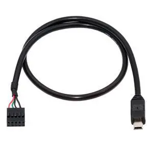 USB 2.0 9Pin 10Pin Motherboard Header to Mini USB 5Pin Data Cable 0.5M USB 2.0 9Pin 10Pin Motherboard Header to Mini USB 5Pin Data Cable 0.5M