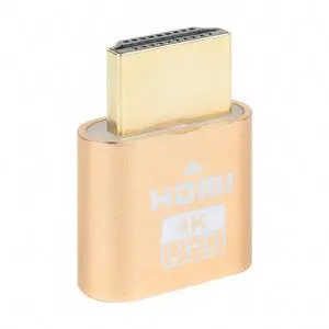 4K HDMI Dummy Load Virtual Plug High Resolution Virtual Monitor Display Emulator Next Generation Headless Display Adapter 4K HDMI Dummy Load Virtual Plug High Resolution Virtual Monitor Display Emulator Next Generation Headless Display Adapter