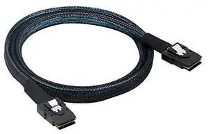 Internal SFF-8087 Mini SAS 36Pin Male to Mini SAS 36Pin SFF-8087 Male Server Hard Disk Raid Data Internal Cable 50CM Internal SFF-8087 Mini SAS 36Pin Male to Mini SAS 36Pin SFF-8087 Male Server Hard Disk Raid Data Internal Cable 50CM