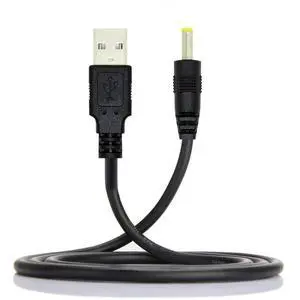 Cable USB2.0 A Type Male to DC 4.0 x 1.7mm DC 5V Power Plug Barrel Straight Connector Charge Cable Cable USB2.0 A Type Male to DC 4.0 x 1.7mm DC 5V Power Plug Barrel Straight Connector Charge Cable