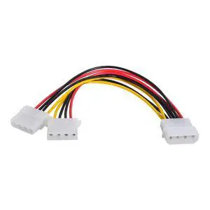 4Pin Power Cable IDE 4pin Disk Power Male to Dual 4Pin Female Splitter Y 1 to 2 Extension Cable 12V+5V 4Pin Power Cable IDE 4pin Disk Power Male to Dual 4Pin Female Splitter Y 1 to 2 Extension Cable 12V+5V