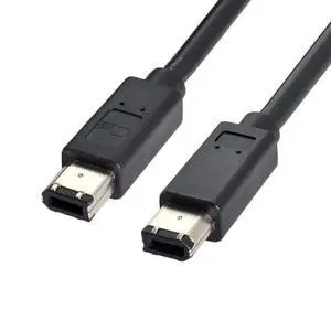 IEEE 1394 Firewire 400 6-pin to 6-pin Cable FireWire 400Mbps 6p to 6p Capture Cord 1.8m IEEE 1394 Firewire 400 6-pin to 6-pin Cable FireWire 400Mbps 6p to 6p Capture Cord 1.8m