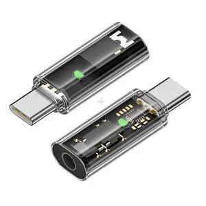 2pcs/lot Audio Adapter Type C USB-C to 3.5mm Audio AUX & MIC Sound Card 16bit 48kHz Adapter Compatible with Laptop Tablet Phone 2pcs/lot Audio Adapter Type C USB-C to 3.5mm Audio AUX & MIC Sound Card 16bit 48kHz Adapter Compatible with Laptop Tablet Phone