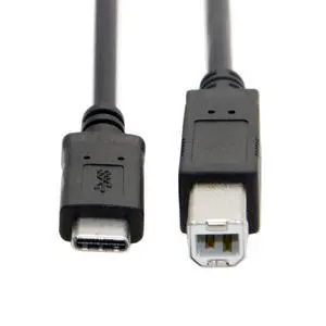 OTG Cable USB 3.1 Type C Male USB-C Host to Standard USB2.0 Type-B Male Device OTG Data Cable for Laptop Phone (100cm) OTG Cable USB 3.1 Type C Male USB-C Host to Standard USB2.0 Type-B Male Device OTG Data Cable for Laptop Phone (100cm)