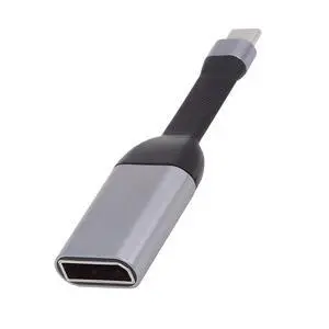 Cable USB-C Type-C Source to Displayport 4K 60hz Sink HDTV Adapter Ultra Slim Flat Cable 1080p for Laptop Tablet Phone Cable USB-C Type-C Source to Displayport 4K 60hz Sink HDTV Adapter Ultra Slim Flat Cable 1080p for Laptop Tablet Phone