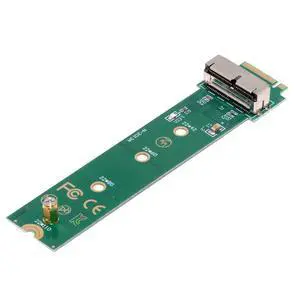 PCI Express PCI-E 4X M.2 NGFF M-Key to 12Pin+16Pin Contacts SSD Convert Card for 2013 2014 2015 2016 2017 Mac A1493 A1502 A1465 A1466 PCI Express PCI-E 4X M.2 NGFF M-Key to 12Pin+16Pin Contacts SSD Convert Card for 2013 2014 2015 2016 2017 Mac A1493 A1502 A1465 A1466