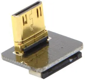 CYFPVHDMI Mini HDMI Type C Male Connector Down Angled 90 Degree for FPV HDTV Multicopter Aerial Photography CYFPVHDMI Mini HDMI Type C Male Connector Down Angled 90 Degree for FPV HDTV Multicopter Aerial Photography