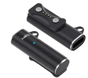 Connector 2pcs/lot Magnetic Smart Watch Charging Adapter USB Type-C to 2-Pin Compatible with Polar Vantage V3 M3 Pacer Pro IGNITE3 Grit X2 Connector 2pcs/lot Magnetic Smart Watch Charging Adapter USB Type-C to 2-Pin Compatible with Polar Vantage V3 M3 Pacer Pro IGNITE3 Grit X2