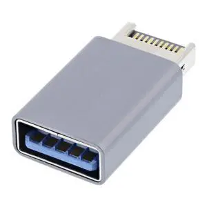 Adapter USB 3.1 Front Panel Header Male Type-E to Type-A USB3.0 Female Motherboard Extension Data Adapter Adapter USB 3.1 Front Panel Header Male Type-E to Type-A USB3.0 Female Motherboard Extension Data Adapter
