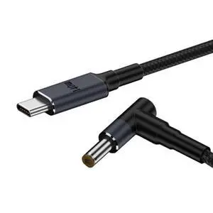 Cable Type C USB-C Input to 20V DC 5.5 * 2.5mm Output Power 100W 135W 140W 65W PD Charge Cable for Laptop Cable Type C USB-C Input to 20V DC 5.5 * 2.5mm Output Power 100W 135W 140W 65W PD Charge Cable for Laptop