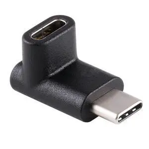 90 Degree Up or Down Angled Reversible USB 3.1 Type-C Male to Female Extension Power Data Video Adapter for Laptop Phone 90 Degree Up or Down Angled Reversible USB 3.1 Type-C Male to Female Extension Power Data Video Adapter for Laptop Phone