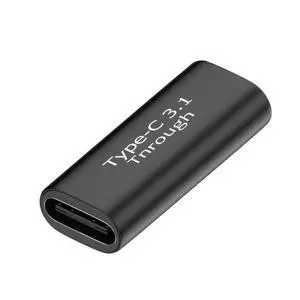 10Gbps USB 3.1 Type-C Female to Female Extension Power Data Video Adapter Reversible for Laptop Phone 10Gbps USB 3.1 Type-C Female to Female Extension Power Data Video Adapter Reversible for Laptop Phone