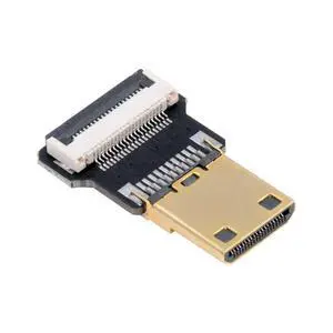 1pc Mini HDMI Type-C Male Connector Straight Type Flat FPC 1080p Compatible with FPV HDTV Camera Multicopter Aerial Photography 1pc Mini HDMI Type-C Male Connector Straight Type Flat FPC 1080p Compatible with FPV HDTV Camera Multicopter Aerial Photography