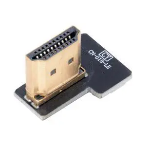 1pc Standard HDMI Type-A Male Connector Left Angled 90 Degree Flat FPC 1080p Compatible with FPV HDTV Camera Multicopter Aerial Photography 1pc Standard HDMI Type-A Male Connector Left Angled 90 Degree Flat FPC 1080p Compatible with FPV HDTV Camera Multicopter Aerial Photography
