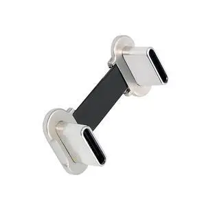 Dual Angled Same Direction Ultra Slim Flat USB-C Type C to USB-C 90 Degree Angled Connector Power USB2.0 Data Cable 65W Fast Charge Compatible with Laptop Tablet Phone (20mm) Dual Angled Same Direction Ultra Slim Flat USB-C Type C to USB-C 90 Degree Angled Connector Power USB2.0 Data Cable 65W Fast Charge Compatible with Laptop Tablet Phone (20mm)