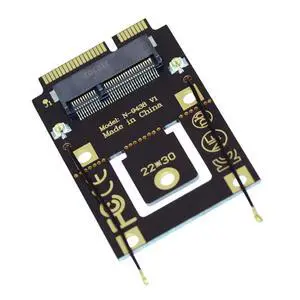 M.2 Key-A/E WiFi Riser Card to Mini PCI-E 68Pin Host PCI Express Converter Adapter for 9260 8265 7260 AC WiFi Bluetooth Wireless Card M.2 Key-A/E WiFi Riser Card to Mini PCI-E 68Pin Host PCI Express Converter Adapter for 9260 8265 7260 AC WiFi Bluetooth Wireless Card