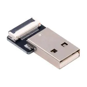 1pc Standard USB2.0 Type-A Male Connector Straight Type Flat FPC 480Mbps Data Power Compatible with FPV Camera Multicopter Aerial Photography 1pc Standard USB2.0 Type-A Male Connector Straight Type Flat FPC 480Mbps Data Power Compatible with FPV Camera Multicopter Aerial Photography