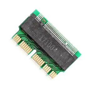 12Pin+16Pin Contacts Host to PCI-E PCI Express 4X M.2 M-Key SSD Convert Card for 2013 2014 2015 2016 2017 Mac A1493 A1502 A1465 A1466 12Pin+16Pin Contacts Host to PCI-E PCI Express 4X M.2 M-Key SSD Convert Card for 2013 2014 2015 2016 2017 Mac A1493 A1502 A1465 A1466