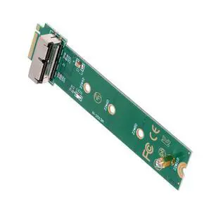 PCI Express PCI-E 4X M.2 M-Key Host to 12Pin+16Pin Contacts SSD Convert Card for 2013 2014 2015 2016 2017 Mac A1493 A1502 A1465 A1466 PCI Express PCI-E 4X M.2 M-Key Host to 12Pin+16Pin Contacts SSD Convert Card for 2013 2014 2015 2016 2017 Mac A1493 A1502 A1465 A1466