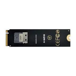 M-Key 22x80mm to SFF-8654 Slimline PCI-E U.2 Kit SFF-8639 NVME PCIe4.0 SSD Adapter for SSD750 p3600 p3700 M.2 M-Key 22x80mm to SFF-8654 Slimline PCI-E U.2 Kit SFF-8639 NVME PCIe4.0 SSD Adapter for SSD750 p3600 p3700 M.2