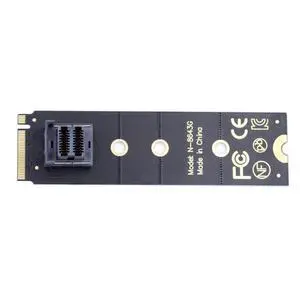 M-Key 22x80mm to Vertical SFF-8643 Socket PCI-E U.2 Kit SFF-8639 NVME PCIe4.0 SSD Adapter for SSD750 p3600 p3700 M.2 M-Key 22x80mm to Vertical SFF-8643 Socket PCI-E U.2 Kit SFF-8639 NVME PCIe4.0 SSD Adapter for SSD750 p3600 p3700 M.2