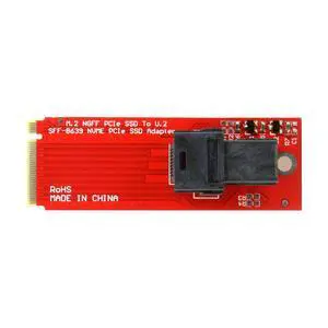 M-Key 22x80mm 2260 to Horizontal SFF-8643 Socket PCI-E U.2 Kit SFF-8639 NVME PCIe4.0 SSD Adapter for SSD750 p3600 p3700 M.2 M-Key 22x80mm 2260 to Horizontal SFF-8643 Socket PCI-E U.2 Kit SFF-8639 NVME PCIe4.0 SSD Adapter for SSD750 p3600 p3700 M.2