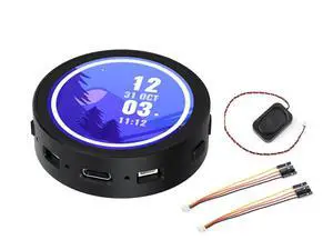 RP2350 1.85inch Round LCD Development Board, 360×360, 65K Color, Dual-Core and Dual-Architecture Design, for HMI, LVGL GUI and Embedded Projects (Standard Version) RP2350 1.85inch Round LCD Development Board, 360×360, 65K Color, Dual-Core and Dual-Architecture Design, for HMI, LVGL GUI and Embedded Projects (Standard Version)