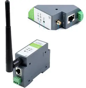 Rail-Mount Serial Server, RS485 to WIFI, RS485 to Ethernet, Ethernet to WIFI Converter Module,Modbus MQTT Gateway MultiTransparent Transmission Mode HTTPD/MQTT Host/Webpage/Serial Configuration Rail-Mount Serial Server, RS485 to WIFI, RS485 to Ethernet, Ethernet to WIFI Converter Module,Modbus MQTT Gateway MultiTransparent Transmission Mode HTTPD/MQTT Host/Webpage/Serial Configuration