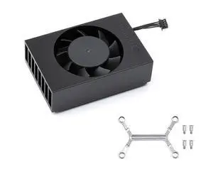 Official Cooling Fan for Jetson Orin Nano Super Developer Kit/Jetson Orin NX Module/Orin Nano Module, PWM Speed-Adjustable, Embedded Fan with Aluminum Alloy Enclosure Official Cooling Fan for Jetson Orin Nano Super Developer Kit/Jetson Orin NX Module/Orin Nano Module, PWM Speed-Adjustable, Embedded Fan with Aluminum Alloy Enclosure