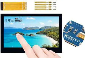 waveshare 4.3inch DSI LCD 800 x 480 Capacitive Touch Display IPS Screen 160° Viewing Angle, for Raspberry Pi 4B/3B+/3A+/3B/2B/B+/A+, Compute Module 4/3/3+ waveshare 4.3inch DSI LCD 800 x 480 Capacitive Touch Display IPS Screen 160° Viewing Angle, for Raspberry Pi 4B/3B+/3A+/3B/2B/B+/A+, Compute Module 4/3/3+