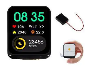 ESP32-C6 1.69inch LCD Development Board, 240x280 262K IPS LCD, Supports Wi-Fi 6 / BLE 5, 160MHz RISC-V Processor, ESP32 with Display, AI Speech, Support AI Voice Interaction, with Speaker ESP32-C6 1.69inch LCD Development Board, 240x280 262K IPS LCD, Supports Wi-Fi 6 / BLE 5, 160MHz RISC-V Processor, ESP32 with Display, AI Speech, Support AI Voice Interaction, with Speaker
